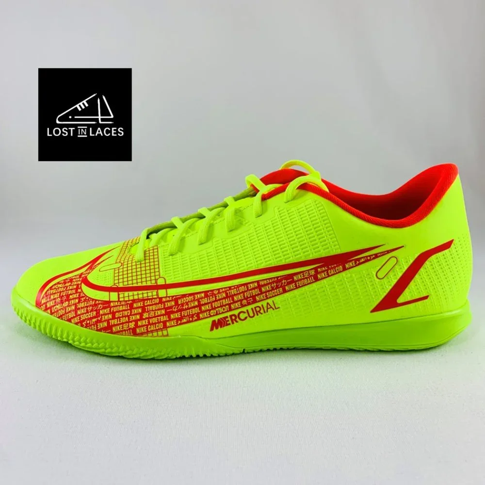 Nike Mercurial Vapor 14 Club IC Yellow (Men's Sizes) New Soccer Shoes CV0980-760